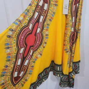 Handkerchief hemline sundress by Kara Chic one size new with tags